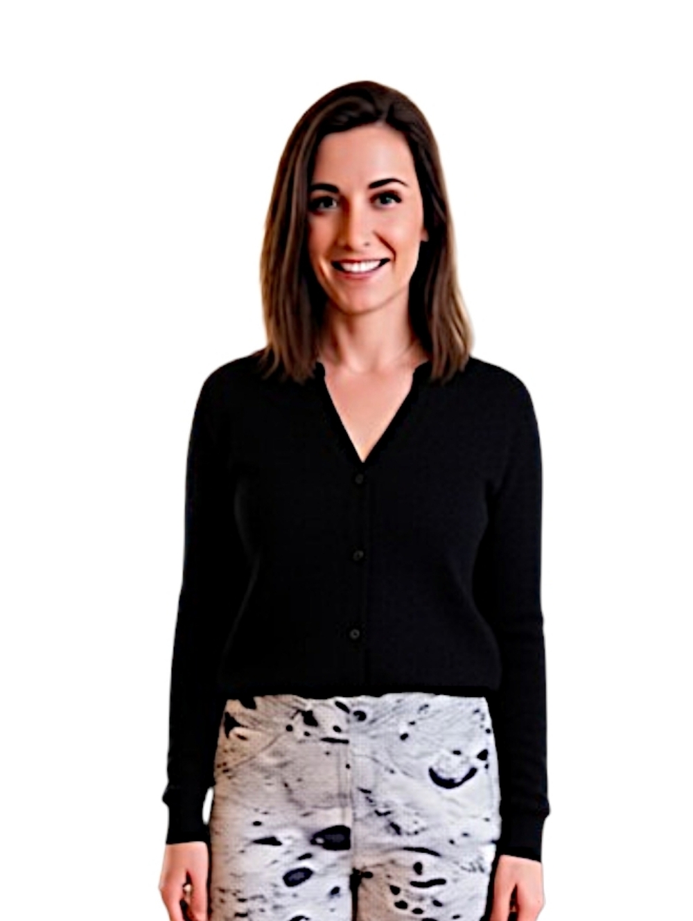 Dynamite Women's Black Button Down Shirt